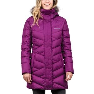 Marmot Women's Deep Plum Puffer Jacket